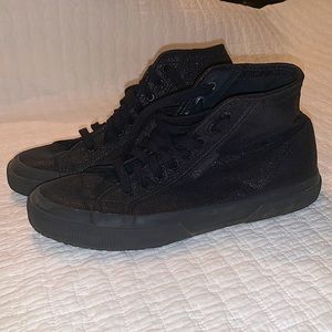 Black High Top Sneakers